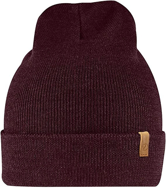 Classic Knit Hat Dark Garnet