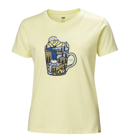 W F2F Organic Tee Yellow