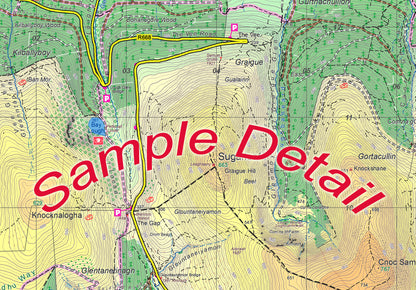 Knockmealdown Map