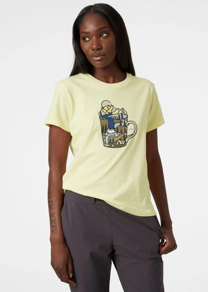 W F2F Organic Tee Yellow