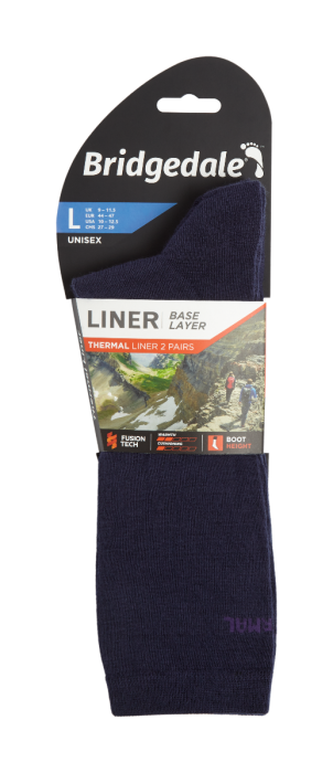 Liner Base Layer Thermal Boot Sock