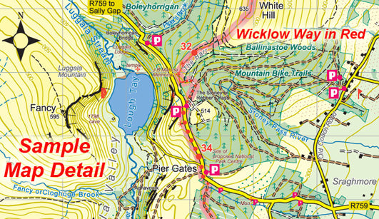 Wicklow Way Clonegal to Dublin